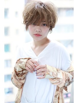 シーラス バイクラウドゼロ(Cirrus by Cloud zero) ハイトーンベージュショート【Cirrus by Cloud zero】