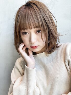 アイティー バイ アルバム 浦和店(IT by ALBUM) くびれレイヤー_ピンクベージュボブルフクールショート_28215