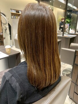 アイフィールアヴェダ 船堀店(i feel AVEDA) 【中村】ブリーチしててもOK！毛髪改善ストレート♪