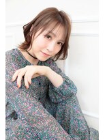 ユートラクト 寝屋川(U-tract) 20代・30代・40代にオススメ！ウルフボブ【アッシュベージュ】