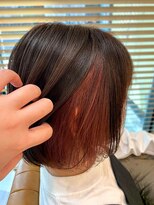 アドラーブル けやき通り店(adorable)&nbsp;【インナーカラー】チェリーピンク♪10代20代30代