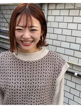 エミュ 天文館店(eMu) かわいい～オレンジブラウン♪