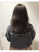 アリーズ シブヤ(ALLYS shibuya)&nbsp;アッシュベージュ　暗髪　透け感