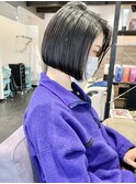黒髪ロングストレートロブヘア暖色系カラー金髪ボブエギョモリ