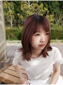 【ピンクブラウンカラー】
