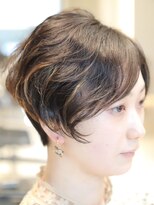 ヘア デザイン リスク(HAIR DESIGN RISK)&nbsp;【RISK 高橋勇太】三鷹 ショートカット ハイライト束感ショート
