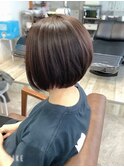 前下がりボブ