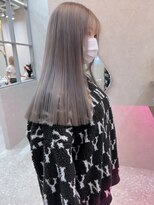 ロンド レア 天神大名店(Lond Le’a)&nbsp;ダブルカラー/インナーカラー/イヤリングカラー/ミルクティー