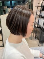 ソーホーヘアーアンドボタニカル 大橋店(SOHO hair & botanical) ショートボブ/30代/40代/ハイライト
