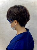 ハンサムショート・ポイントカラー
