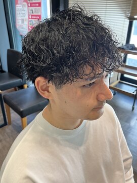 スタイル スマート サロン(STYLE smart salon) STYLE藤沢メンズマッシュ黒髪刈り上げツイストスパイラルパーマ