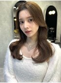 韓国ヘア レイヤーカット くびれヘア 表参道