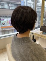 アッシュ 仙川店(Ash)&nbsp;50代　クセ毛でも大丈夫！乾かしただけでまとまるショートカット