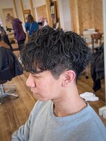 ロルド シェリ(Rold Cheri)&nbsp;【山本智文】波巻きスパイラルパーマvマッシュ