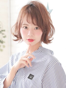 コーエン(cowen) 美髪ウルフボブ大人かわいい外ハネボブミディアム30代40代50代