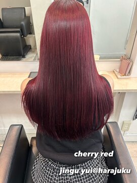 ワット 原宿店(W) 【Jingu yui】cherry red #w113