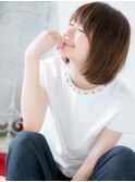 センター北/髪質改善/ヘルシースタイル♪切りっぱなしボブi