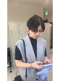 ハンサムショート 韓国ショート 三宮 ショートヘア