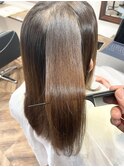 髪質改善ストレート