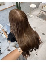 レンジヘアー(lange hair)&nbsp;caramel brown【ストレート/酸性ストレート/ブリーチなし】