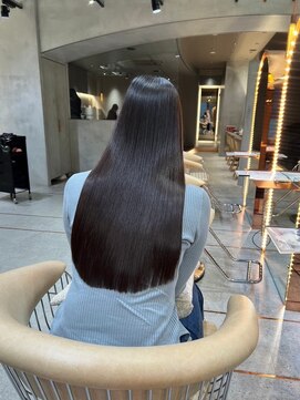 アンフィニー 仙台(ANFINI) 仙台髪質改善縮毛矯正韓国レイヤーカット前髪メルティーカラー