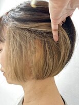 クロト(Clotho) イヤリングカラー/インナーカラーダブルカラーブリーチ白髪染め