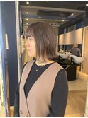 ブリーチなし！ミルクティーベージュカラー