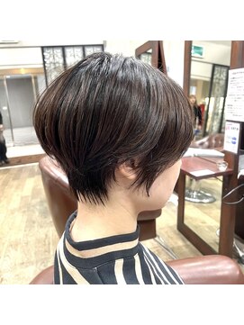 ハピネス クローバー 八木店(Happiness CLOVER) 大人可愛いマッシュショートボブウルフカット30代40代50代60代