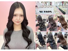 SEASON エクステ/ヘアカラー/ヘアセット　インスタ@season.osakaからDMで各お問い合わせ受付中♪梅田駅