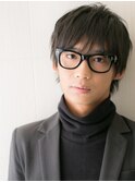 束感ダークアッシュ爽やか就活ヘアW南越谷