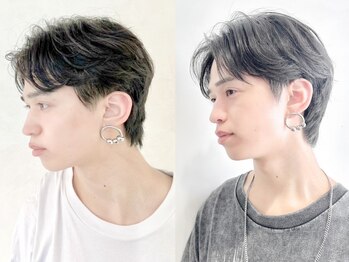 ヘアアンドメイク エジェリ(hair&make egerie)の写真/メンズからも高い支持率を誇る<egerie>【白髪染め/白髪ぼかしハイライト/ボブ/メンズ/メンズパーマ/men's】