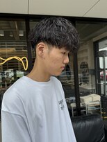 髪屋 紬&nbsp;メンズ/メンズパーマ/メンズカット/波巻きパーマ