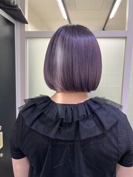 フレーム ヘア ルーム 天王寺駅前店(FRAME hair room) パープルカラー