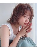 イメチェン/ホワイトブロンド/外ハネボブ/美髪/RrSALON心斎橋