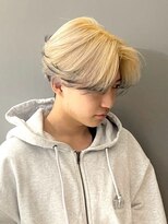 ワンズナゴヤ 名古屋栄店(ONE's NAGOYA) スペインカールスパイキーショートブルーブラックフェザーパーマ