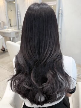 ザックラフィネ(ZACC raffine) ラベンダーグレージュ/ラベンダー/ワンカラー/レイヤーカット