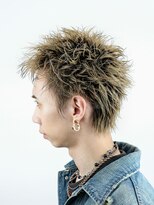 オーシャントーキョー 大阪(OCEAN TOKYO)&nbsp;ツーブロックスパイキーショートアップバング黒髪短髪