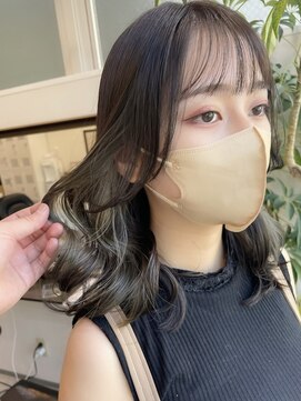 Goofy銀座/大人かわいい/イヤリングカラー/カーキグレージュ