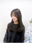 韓国風レイヤーカット×アッシュグレーカラー!