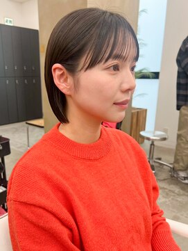 ノエ ナゴヤ(NOE NAGOYA) ミニボブ/ショート/ボブ/髪質改善/縮毛矯正/名駅n65