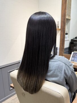 カミケン 清明店(kamiken.) 縮毛矯正でさらさら美髪ストレート【カミケン清明店/福島】