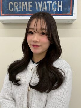 ザシェノンウメダ(THA CHAINON UMEDA) 心斎橋/着物ヘア/大人ガーリー/ダークアッシュ/似合わせカット