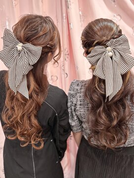 ボイボイ(boiboi) コンサートヘア♪ハーフアップ