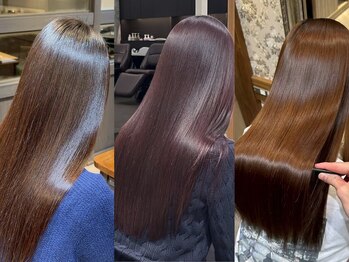 ザザ ZA/ZA 神楽坂の写真/髪質改善のプロが大満足の仕上がりを提供!髪質,ダメージの状態を見極めた施術で、理想のツヤ感スタイルに★