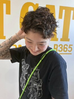 ホットキャット サンロクゴ(HOT CAT 365)の写真/骨格を見極める緻密なカットで、朝のセットが驚くほど簡単に。計算された技術で理想のスタイルがつづく◇