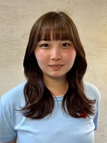 フェイバー 警固店(FAVOR) 透明感ベージュ×くびれレイヤー