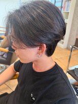 ポルム パプリカ(polum paprika)&nbsp;マッシュボブスタイル韓国ビジネスマッシュシースルーバング