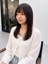 コージークルー(cozy creww)&nbsp;20代30代黒髪ナチュラル顔周りレイヤー