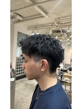 フィルムス 柏(FILMS) men's/メンズ/リバースセンターパート/ニュアンスパーマ/柏