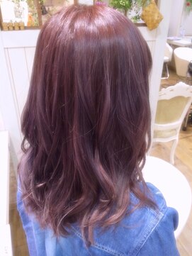 ミエル ヘア 新宿(miel hair) 10代 20代 30代 40代/パープルカラー/アッシュパープル